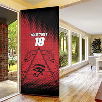 Custom Egypt Football Door Cover The Pharaohs Eye of Horus