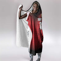 Custom Egypt Football Hooded Blanket The Pharaohs Eye of Horus
