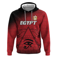 Custom Egypt Football Hoodie The Pharaohs Eye of Horus