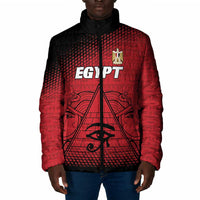 Custom Egypt Football Padded Jacket The Pharaohs Eye of Horus