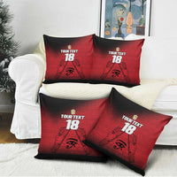 Custom Egypt Football Pillow Cover The Pharaohs Eye of Horus