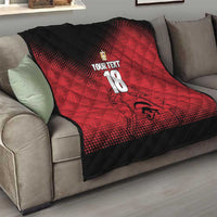 Custom Egypt Football Quilt The Pharaohs Eye of Horus