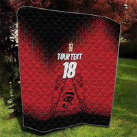 Custom Egypt Football Quilt The Pharaohs Eye of Horus