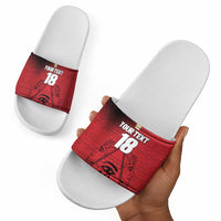 Custom Egypt Football Slide Sandals The Pharaohs Eye of Horus