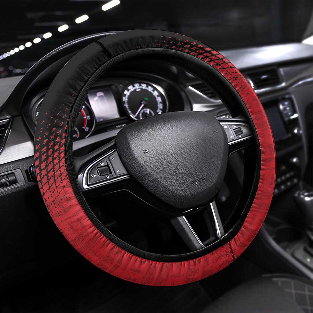 Egypt Football Steering Wheel Cover The Pharaohs Eye of Horus
