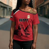 Custom Egypt Football Cross Shoulder Shirt Pharaohs Heritage Pyramid