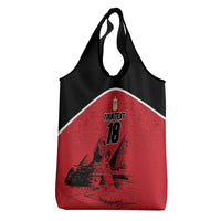 Custom Egypt Football Grocery Bag Pharaohs Heritage Pyramid