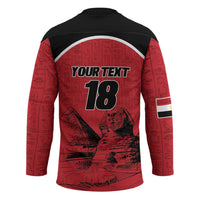 Custom Egypt Football Hockey Jersey Pharaohs Heritage Pyramid