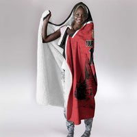 Custom Egypt Football Hooded Blanket Pharaohs Heritage Pyramid