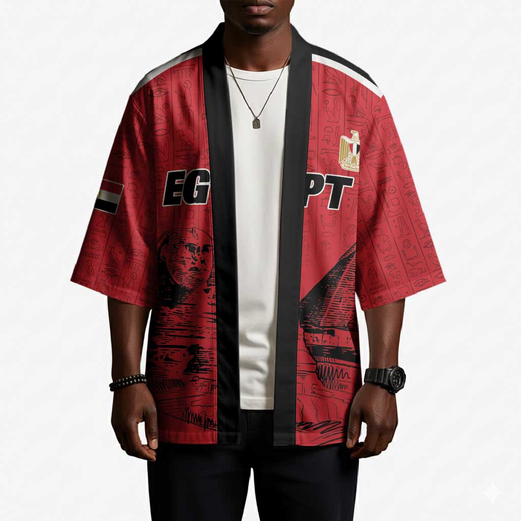 Custom Egypt Football Kimono Pharaohs Heritage Pyramid