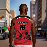 Custom Egypt Football Men Tank Top Pharaohs Heritage Pyramid