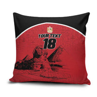 Custom Egypt Football Pillow Cover Pharaohs Heritage Pyramid