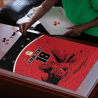 Custom Egypt Football Puzzle Pharaohs Heritage Pyramid