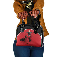 Custom Egypt Football Shoulder Handbag Pharaohs Heritage Pyramid