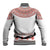 Bulgarian Embroidery Style Seamless Pattern Baseball Jacket