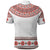 Bulgarian Embroidery Style Seamless Pattern Polo Shirt