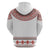 Bulgarian Embroidery Style Seamless Pattern Zip Hoodie