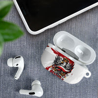 Poland National Flag Day AirPods Case Fierce Polish Eagle Crown