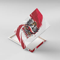 Poland National Flag Day Canvas Wall Art Fierce Polish Eagle Crown