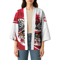 Poland National Flag Day Kimono Fierce Polish Eagle Crown