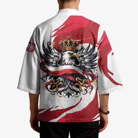 Poland National Flag Day Kimono Fierce Polish Eagle Crown