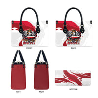 Poland National Flag Day Leather Bag Fierce Polish Eagle Crown