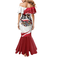 Poland National Flag Day Mermaid Dress Fierce Polish Eagle Crown