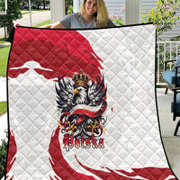 Poland National Flag Day Quilt Fierce Polish Eagle Crown