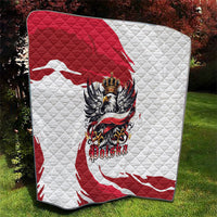 Poland National Flag Day Quilt Fierce Polish Eagle Crown