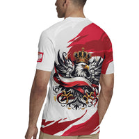 Poland National Flag Day Rugby Jersey Fierce Polish Eagle Crown