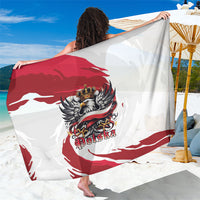 Poland National Flag Day Sarong Fierce Polish Eagle Crown
