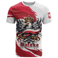 Poland National Flag Day T Shirt Fierce Polish Eagle Crown