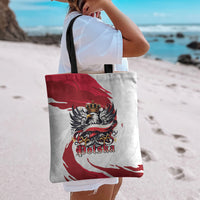 Poland National Flag Day Tote Bag Fierce Polish Eagle Crown