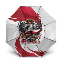 Poland National Flag Day Umbrella Fierce Polish Eagle Crown