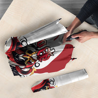 Poland National Flag Day Umbrella Fierce Polish Eagle Crown