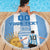 Custom Argentina Football Beach Blanket Go Champions 2024 - Wonder Print Shop
