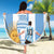 Custom Argentina Football Beach Blanket Go Champions 2024 - Wonder Print Shop