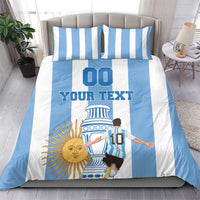 Custom Argentina Football Bedding Set Go Champions 2024 - Wonder Print Shop