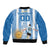 Custom Argentina Football Bomber Jacket Go Champions 2024 - Wonder Print Shop