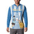 Custom Argentina Football Button Sweatshirt Go Champions 2024 - Wonder Print Shop