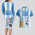 Custom Argentina Football Couples Matching Long Sleeve Bodycon Dress and Hawaiian Shirt Go Champions 2024 - Wonder Print Shop