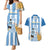 Custom Argentina Football Couples Matching Mermaid Dress and Hawaiian Shirt Go Champions 2024 - Wonder Print Shop