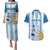 Custom Argentina Football Couples Matching Puletasi and Hawaiian Shirt Go Champions 2024 - Wonder Print Shop