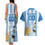 Custom Argentina Football Couples Matching Tank Maxi Dress and Hawaiian Shirt Go Champions 2024 - Wonder Print Shop