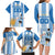 Custom Argentina Football Family Matching Long Sleeve Bodycon Dress and Hawaiian Shirt Go Champions 2024 - Wonder Print Shop