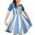 Custom Argentina Football Family Matching Mermaid Dress and Hawaiian Shirt Go Champions 2024 - Wonder Print Shop