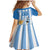 Custom Argentina Football Family Matching Mermaid Dress and Hawaiian Shirt Go Champions 2024 - Wonder Print Shop