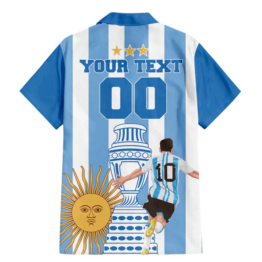 Custom Argentina Football Family Matching Mermaid Dress and Hawaiian Shirt Go Champions 2024 - Wonder Print Shop