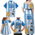 Custom Argentina Football Family Matching Off Shoulder Maxi Dress and Hawaiian Shirt Go Champions 2024 - Wonder Print Shop