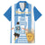 Custom Argentina Football Family Matching Off Shoulder Short Dress and Hawaiian Shirt Go Champions 2024 - Wonder Print Shop